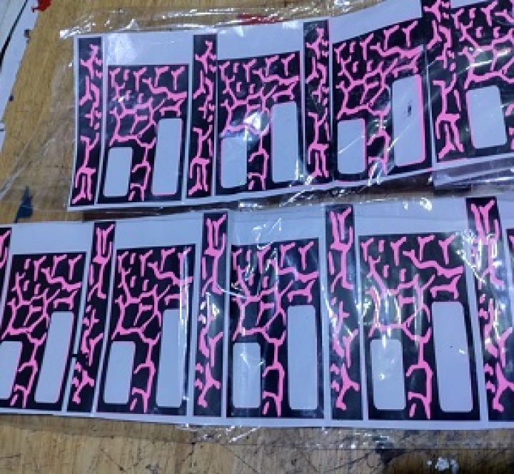 Grips sticker for Honda and cd 70 all bike sticker bike modification accessories bike decoration Stickers