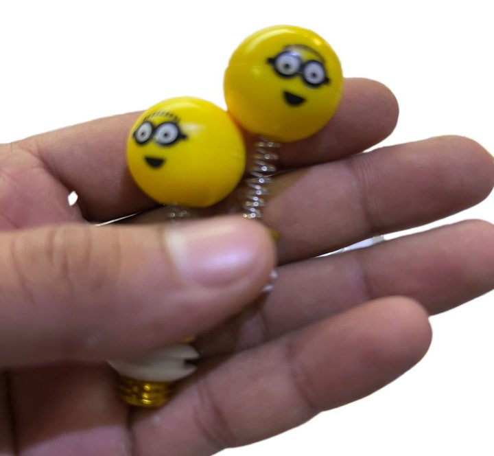 Smile Spring Cartoon For Motorcycle Handlebar