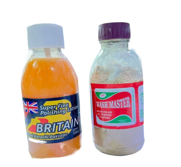 Rust Remover Powder and shiner kit For Bike And Cars