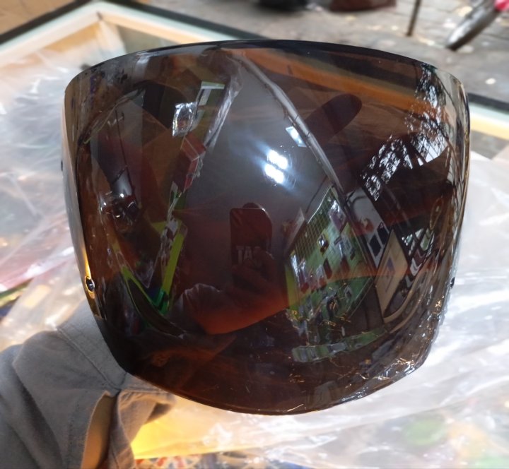 Suzuki GD 110 wind shield headlight