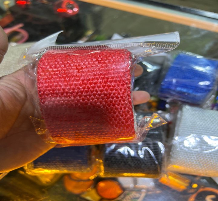 Heat wrap for bike silencer