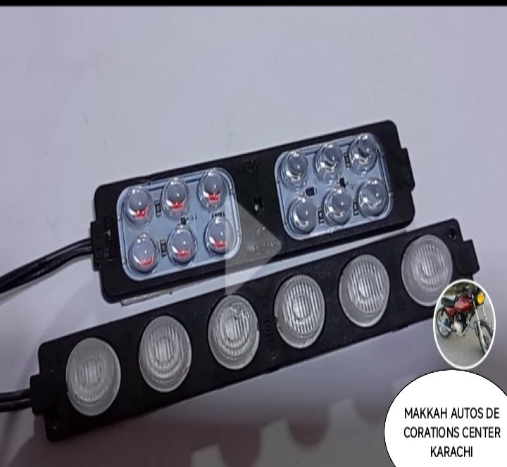 Warning Emergency Police Light | Accessories Lighting bullet | Motorcycle Strobe Light | dolphin Light Flasher for Motorcycle Bike / Car Universal