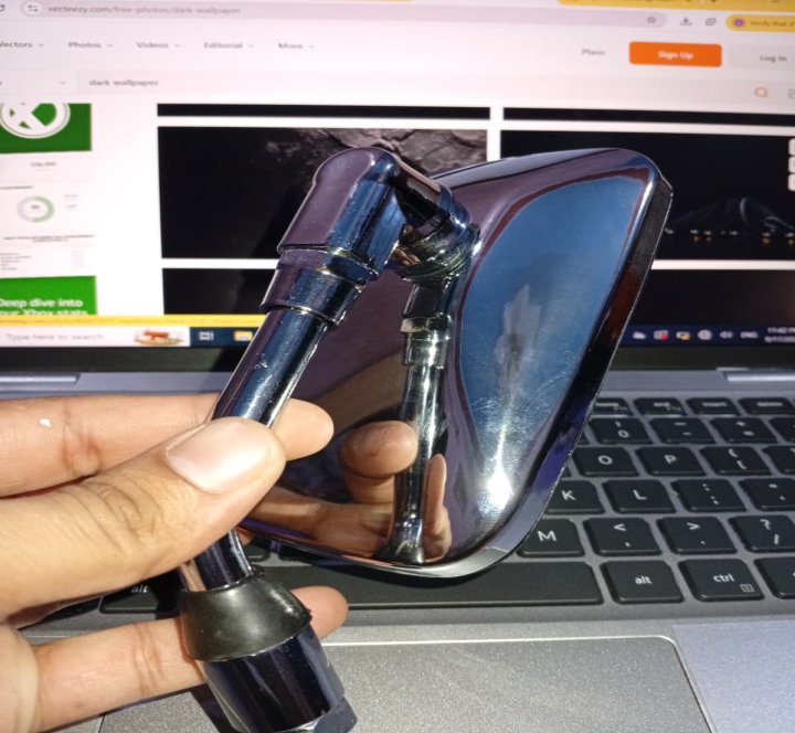 Universal Chrome Motorcycle Side Mirrors (Pair) ? Enhance Visibility & 
Premium Chrome Rear View Mirrors for Motorcycles | Universal Fit
High-Quality Chrome Side Mirrors for Bikes | Universal Compatibility & Clear Rear View Style for All Bikes