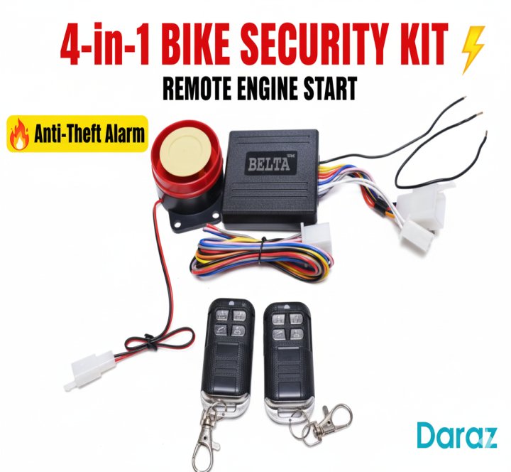 Anti Theft Security Alarm System for Motorcycle 70cc / 125cc alarm system for universal