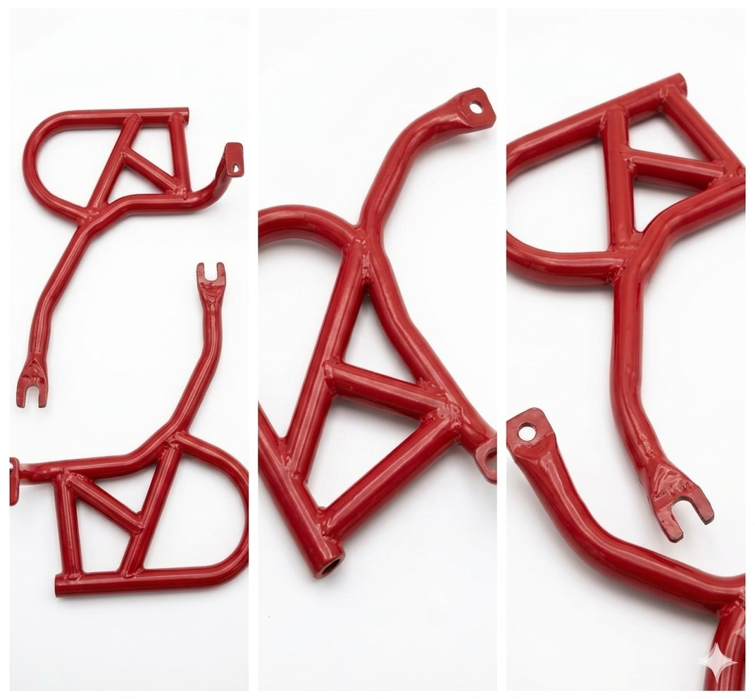 Yamaha YBR 125 Heavy Duty Engine Cage Guard - Premium Motorcycle Crash Bar & Engine Protector