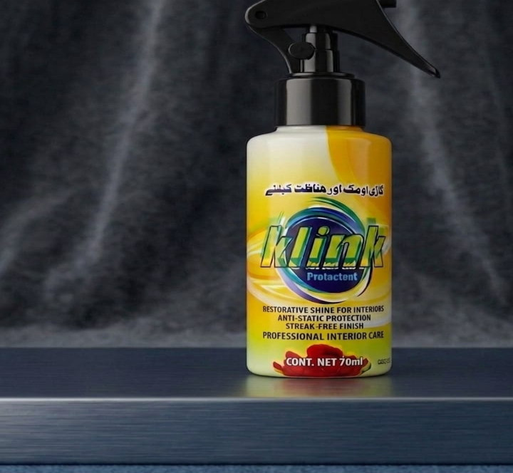 Universal High-End Multi-Purpose Interior Luster Spray Clean Cluster Polish #KlinkPolish #InteriorLuster #MotorcycleDetailing #CarCare #BikeModification